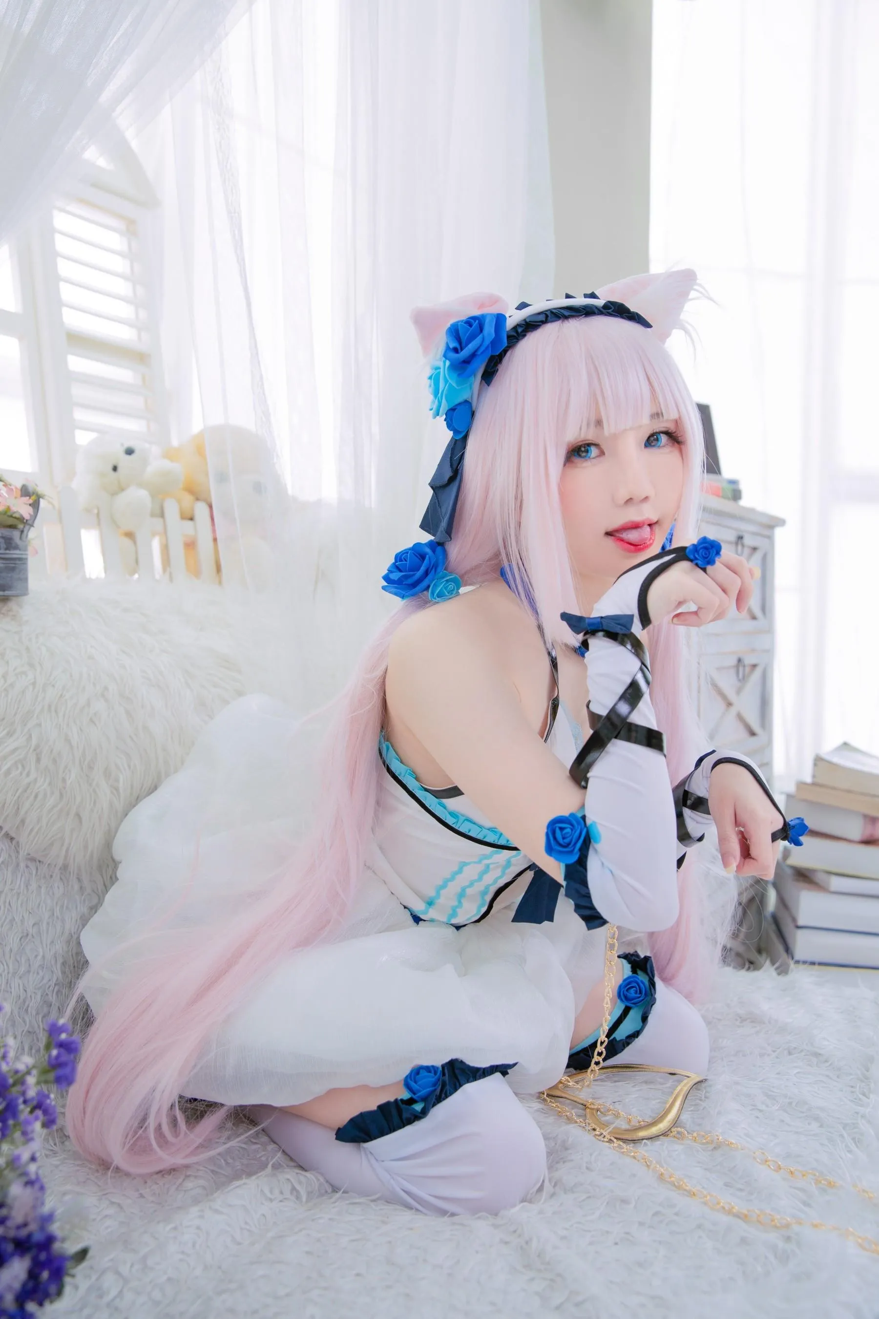 Sally Dorasnow – NO.32 Nekopara Vanilla Lingerie [41P]插图6